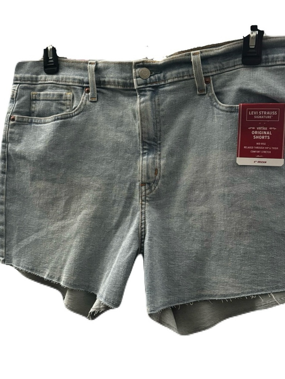Levi Strauss Signature Light Wash Denim Shorts
